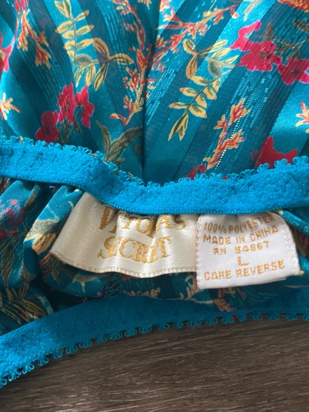 Victorias Secret teal bustier